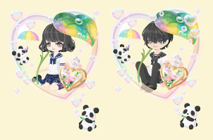 対象ガチャコーデ